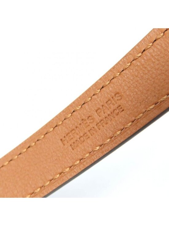 Hermes Pop 15 Veau Epsom Silver Belt Black 75 Box Storage main image 9